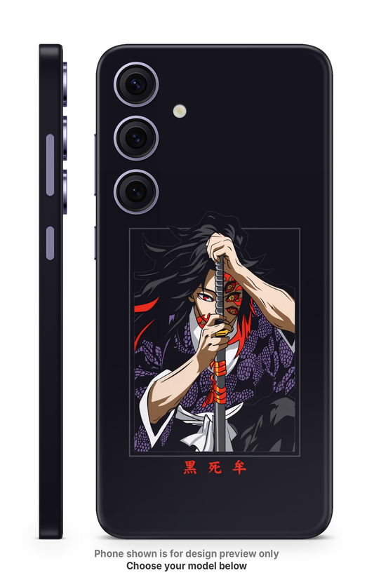 Anime Dark Character Mobile Skin