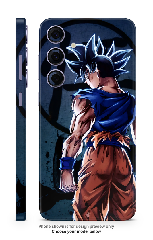 Anime Warrior Back Mobile Skin