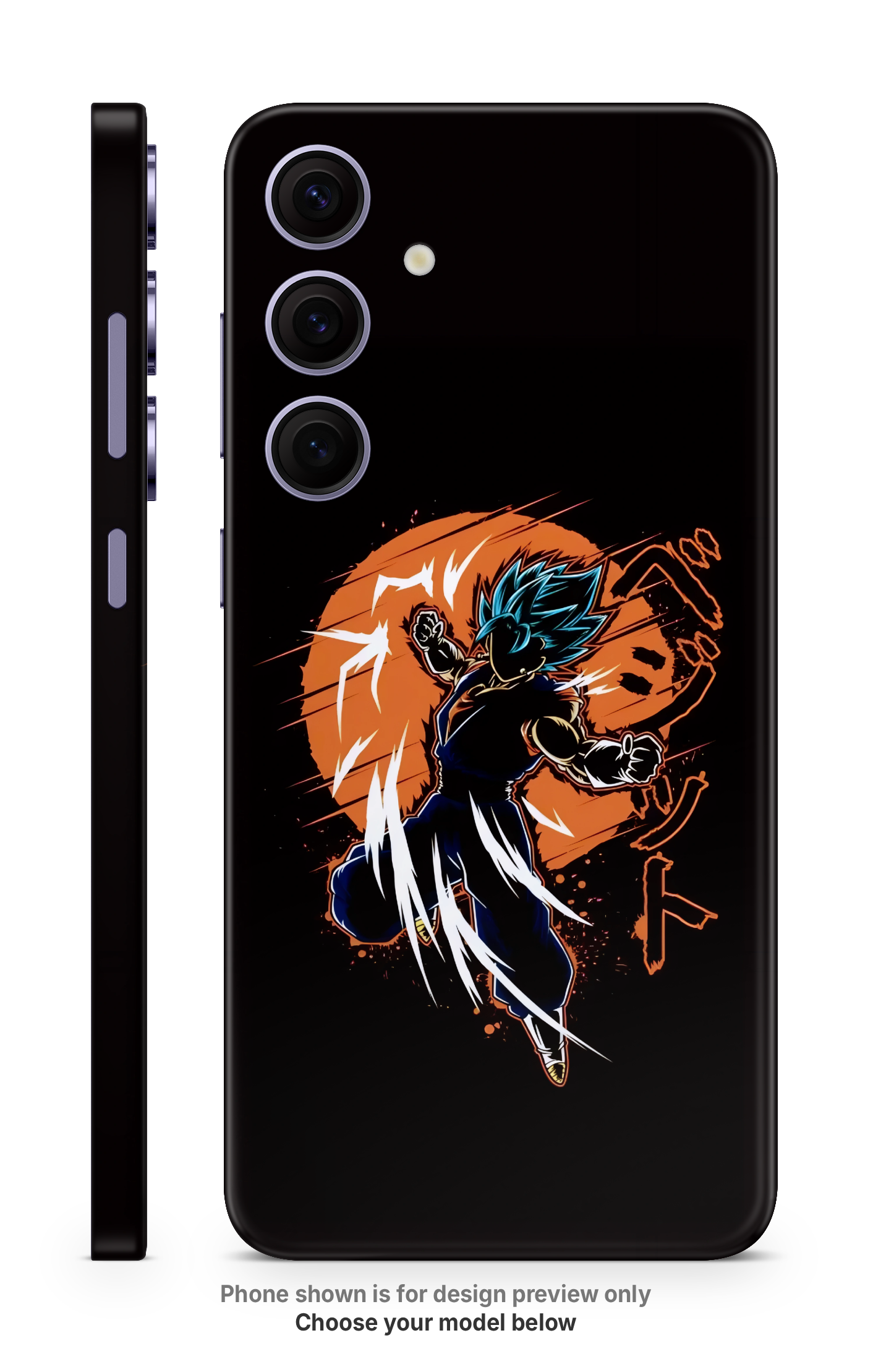Anime Action Fighter Mobile Skin