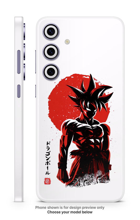 Anime Red Shadow Fighter Mobile Skin
