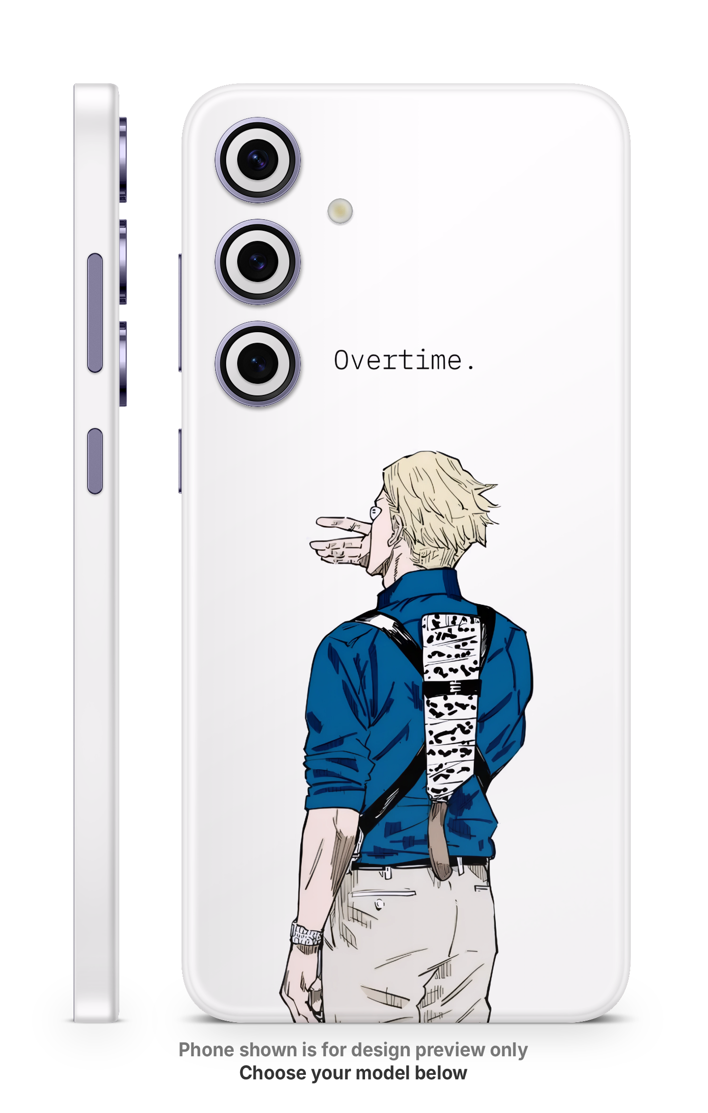 Anime Overtime Mobile Skin