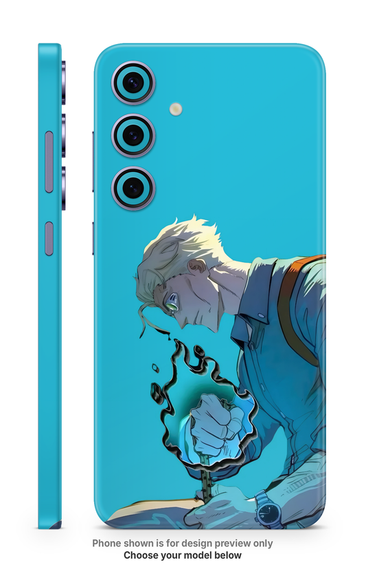 Anime Blue Sky Mobile Skin