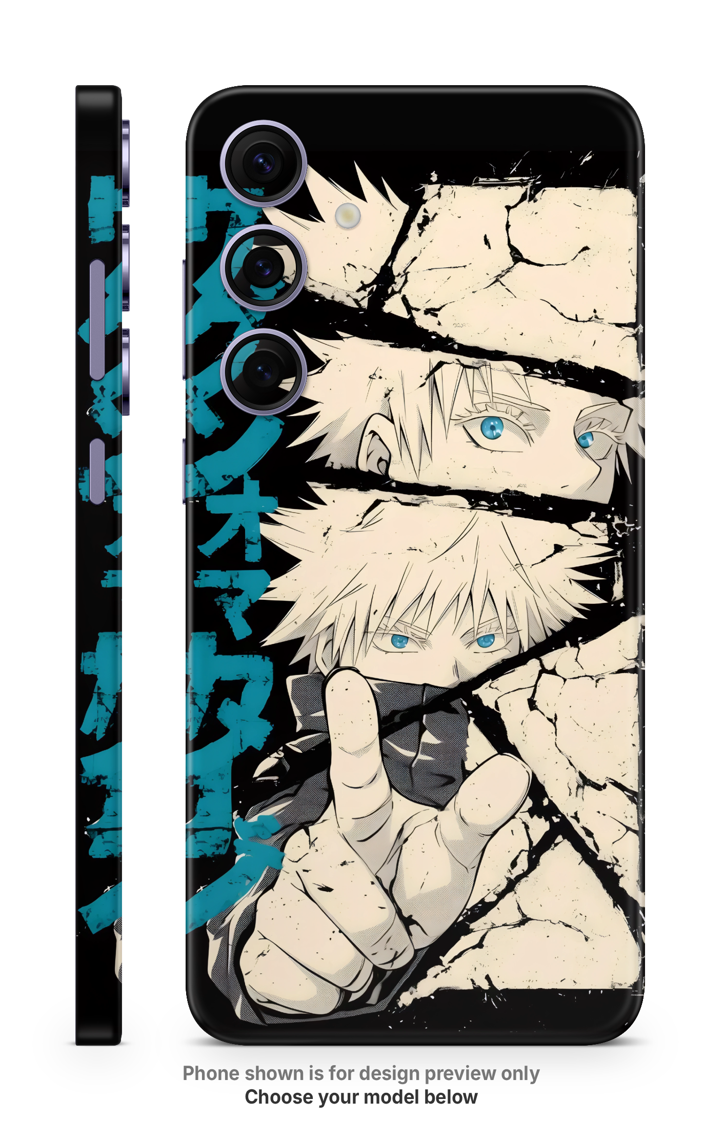 Anime Manga Face Mobile Skin