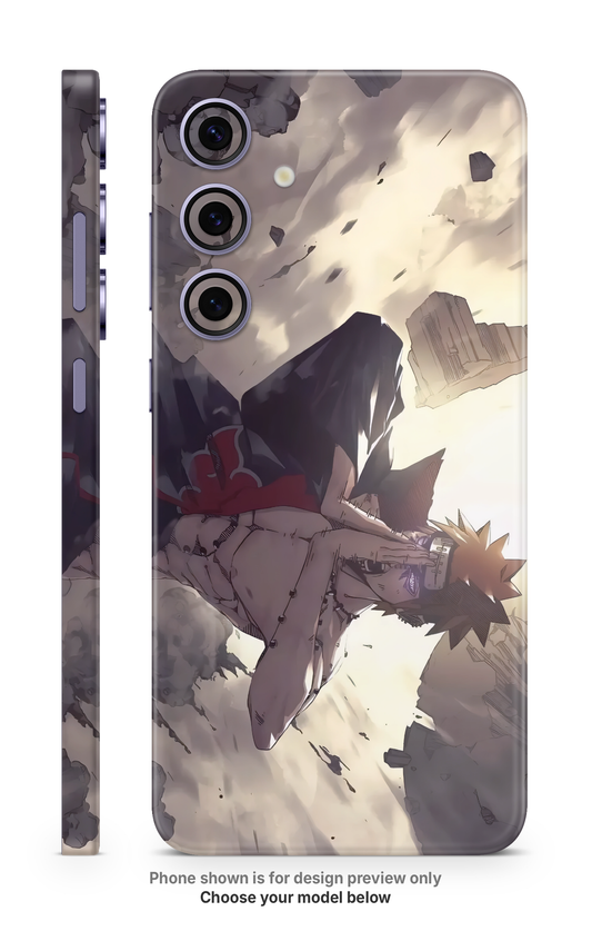Anime Battle Scene Mobile Skin