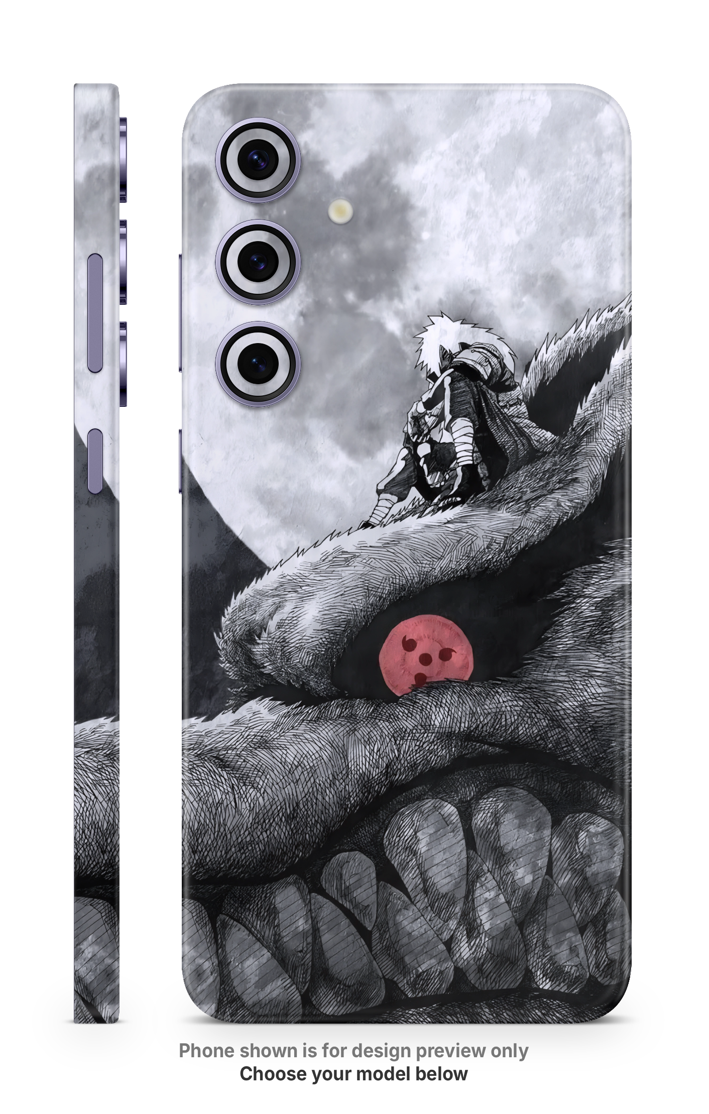 Anime Creature Scene Mobile Skin