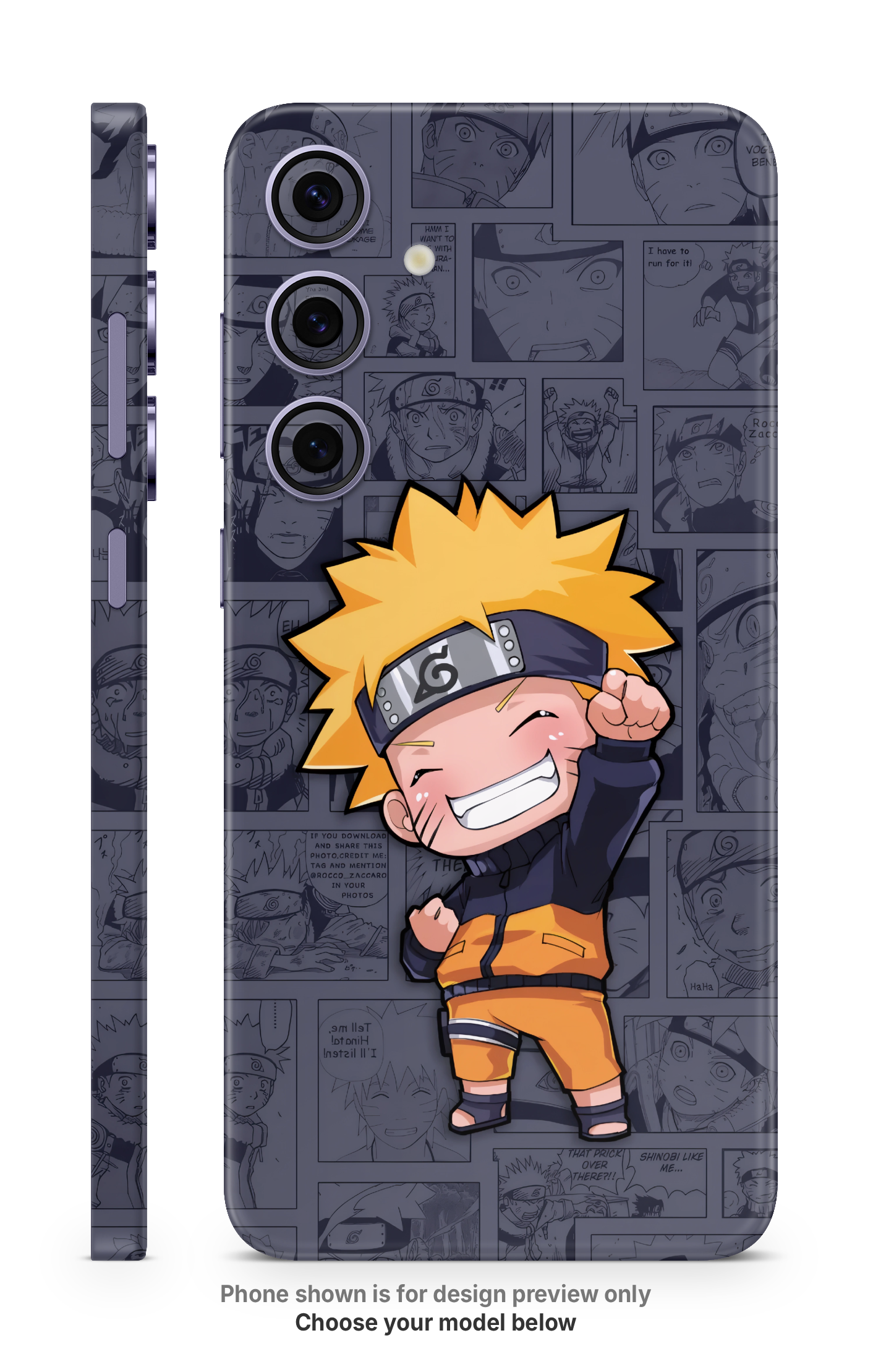 Anime Chibi Ninja Mobile Skin
