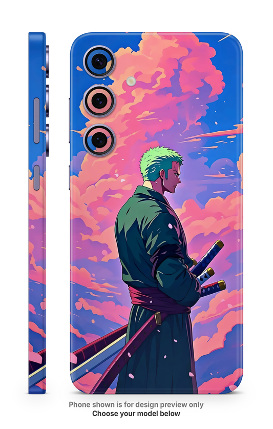 Anime Sunset Warrior Mobile Skin