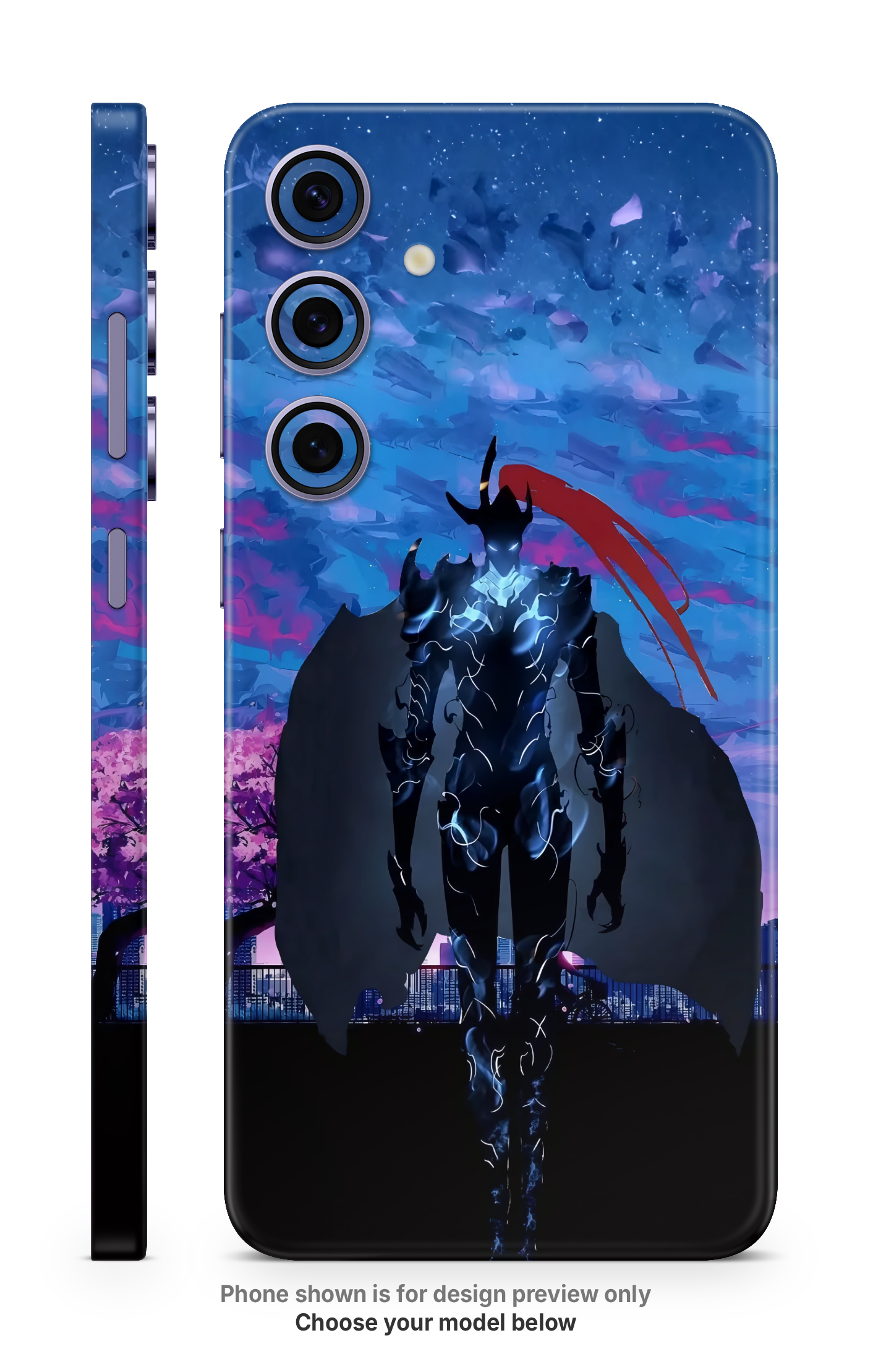 Anime Dark Knight Mobile Skin