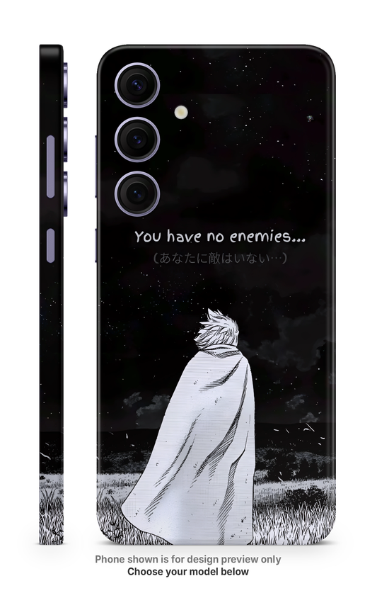 No Enemies Quote Mobile Skin