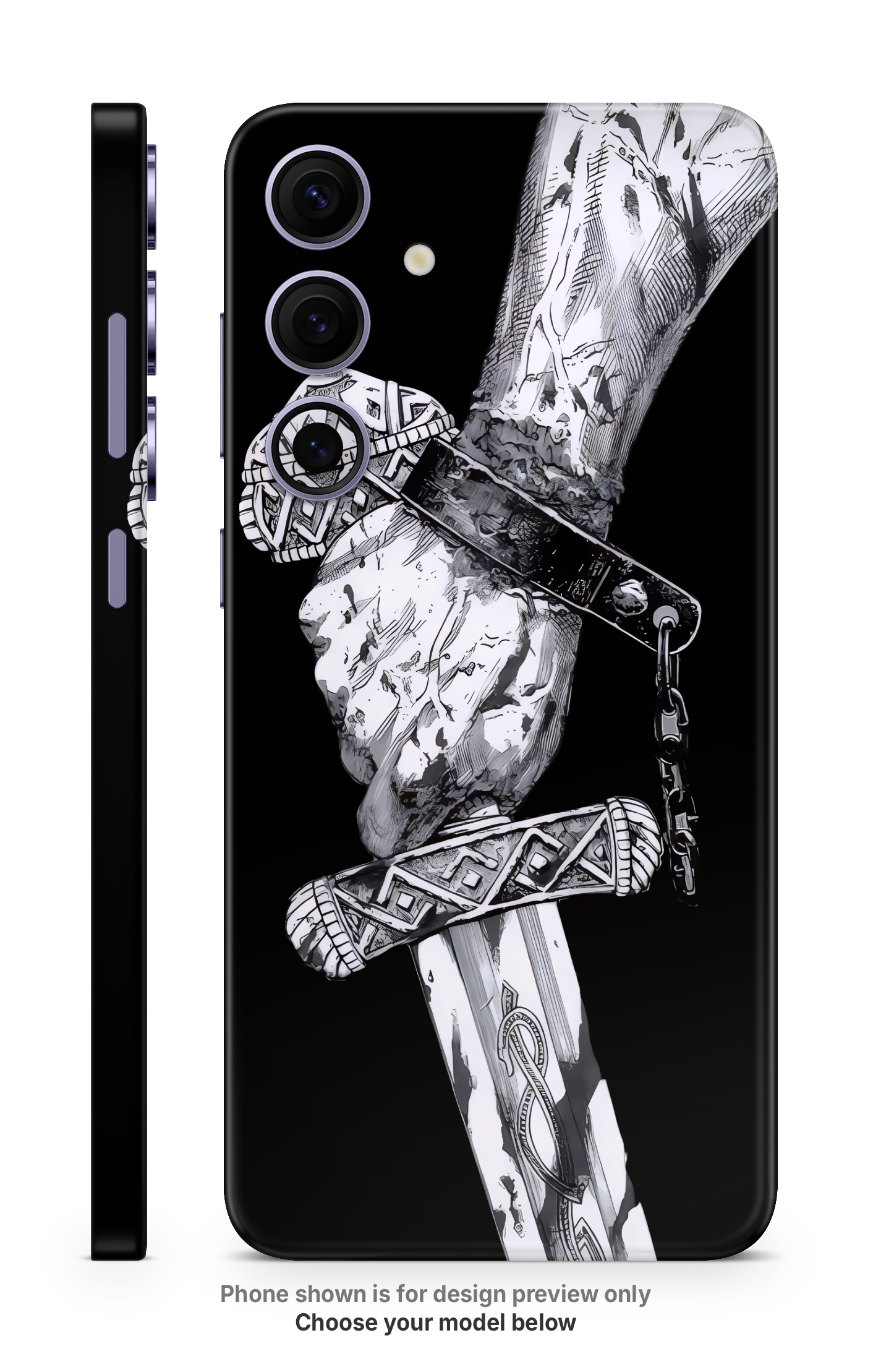 Sword Hand Mobile Skin