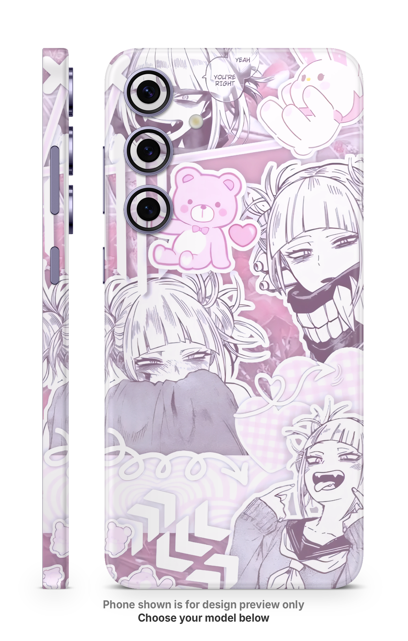 Anime Sketch Mobile Skin