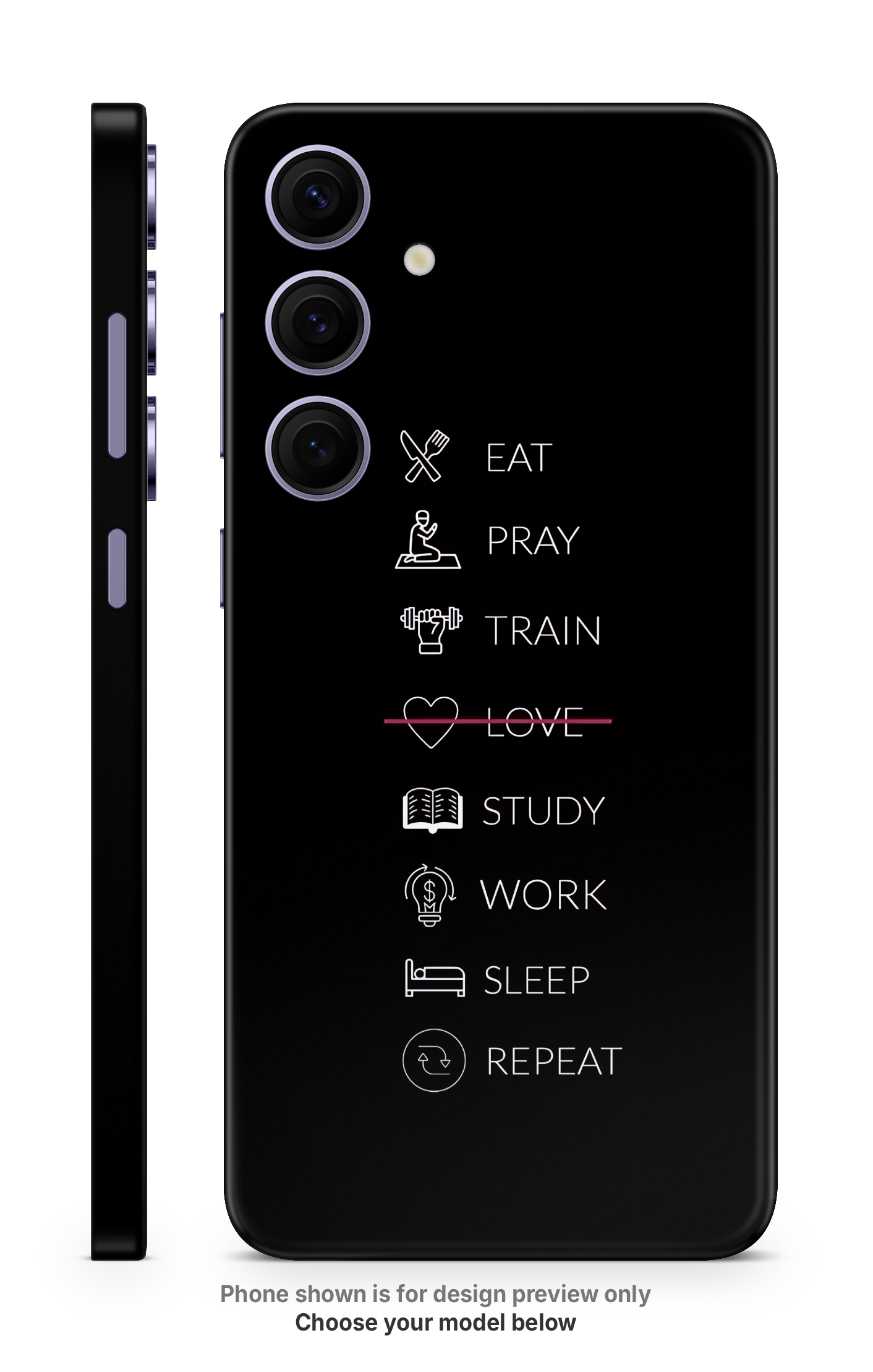 Daily Routine Mobile Skin