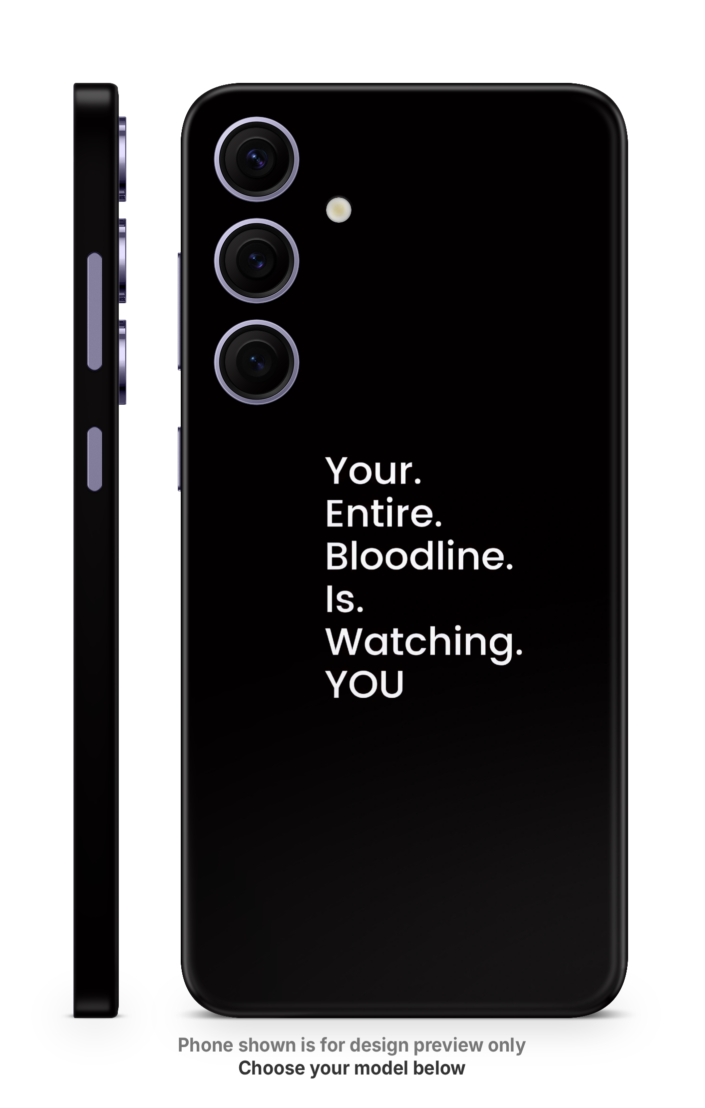 Your Time Mobile Skin