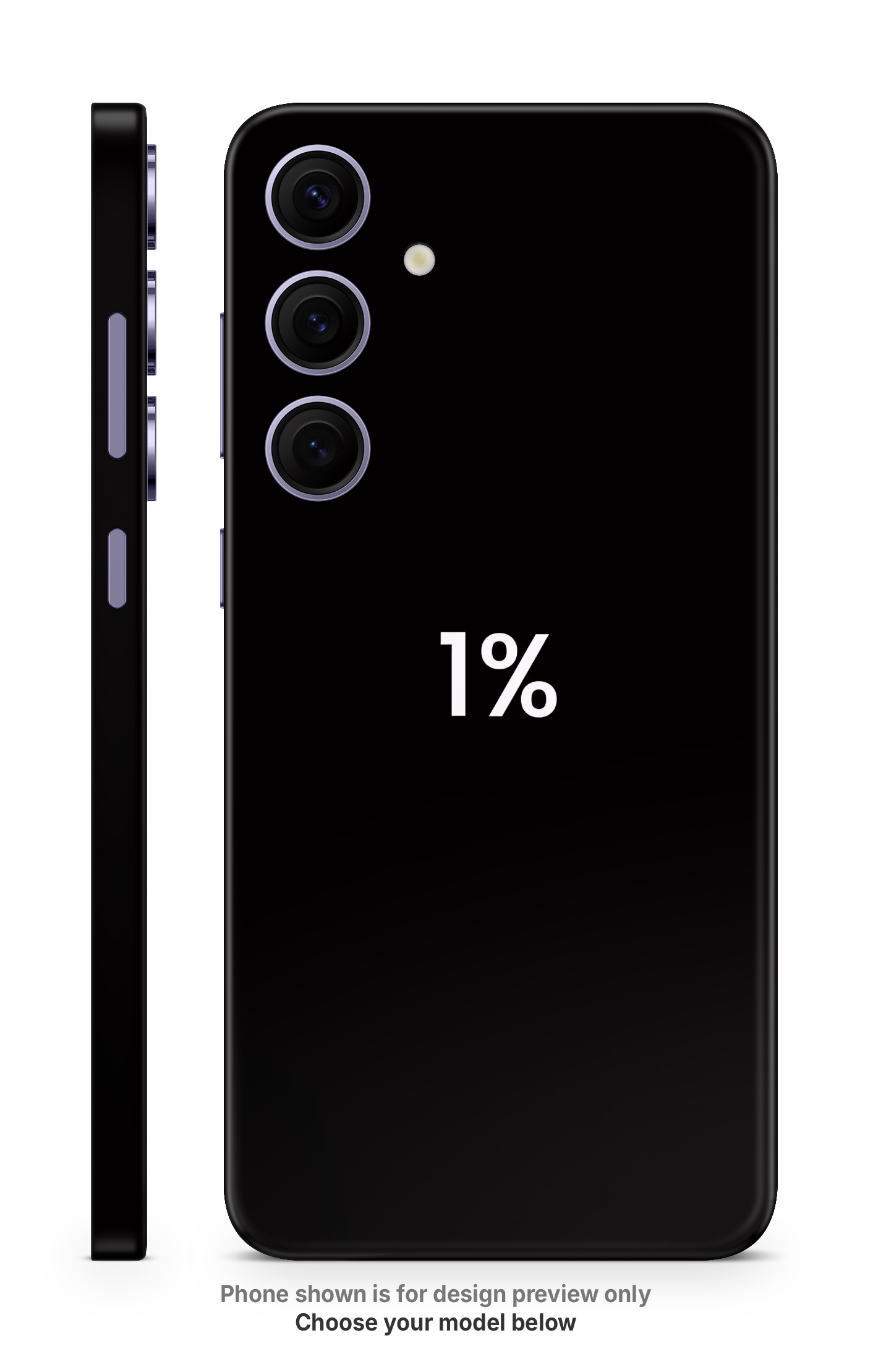 One Percent Mobile Skin