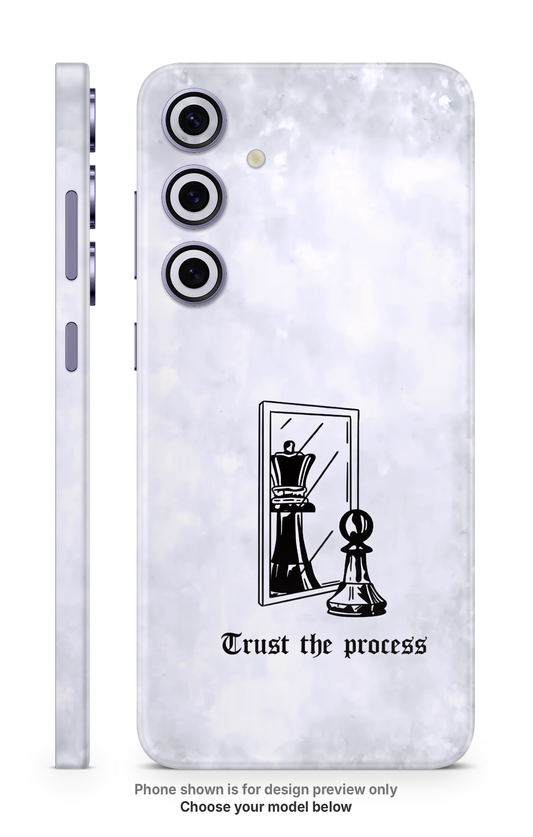 Trust The Process Mobile Skin