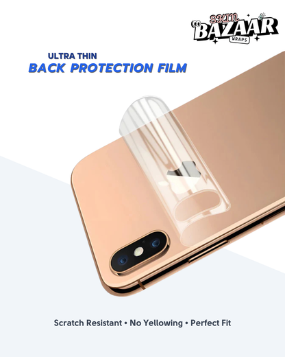 Transparent Mobile Skin Wrap - (Installation Kit Included)